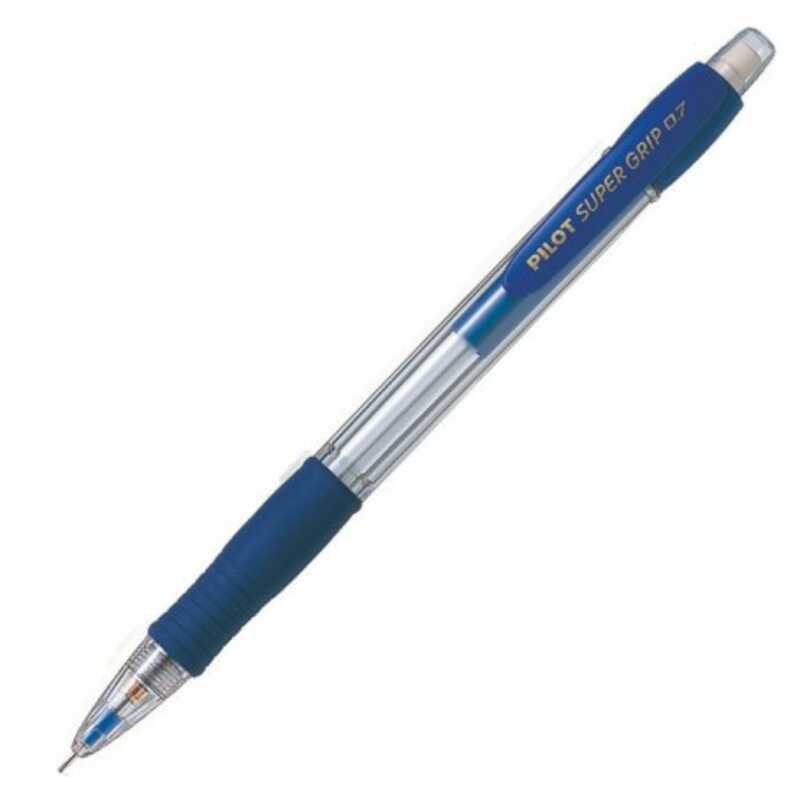 portaminas 0.7 super grip pilot azul