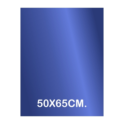 hoja charol azul ultramar brillo 50x65cm