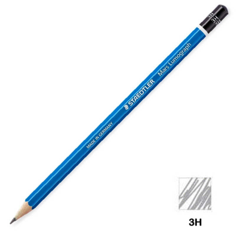 lapiz grafito tradition 3h staedtler