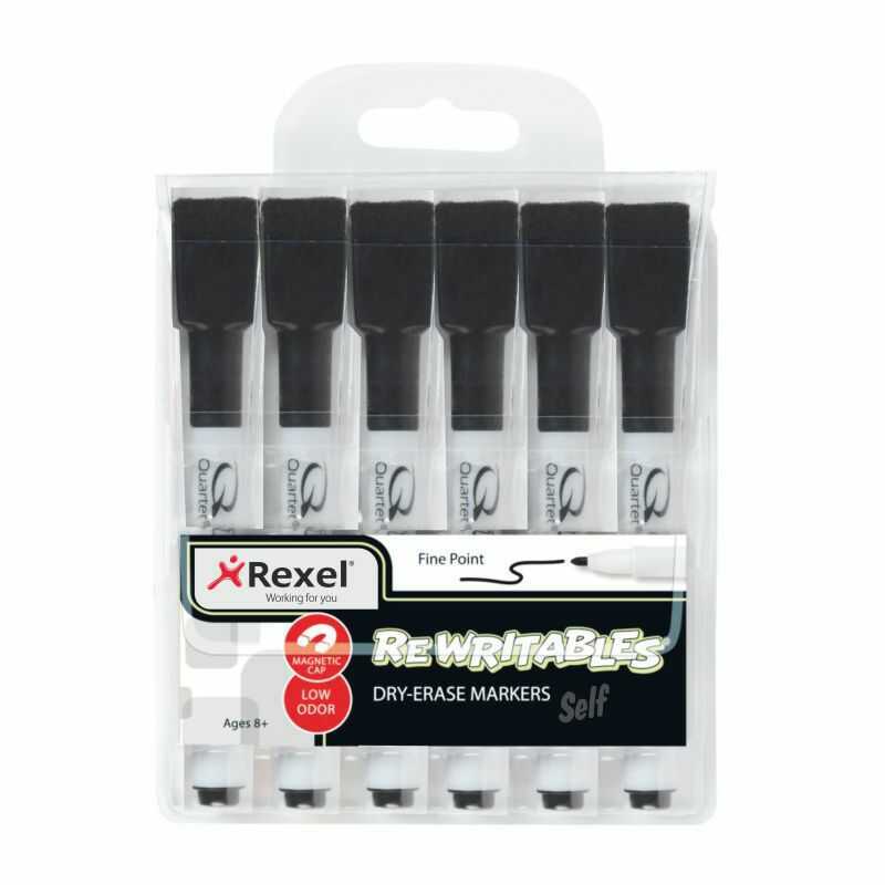 mini retoladors borrables en sec pack.6u