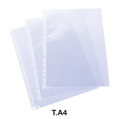 paq. 10 fundas multitaladro a4 esselte