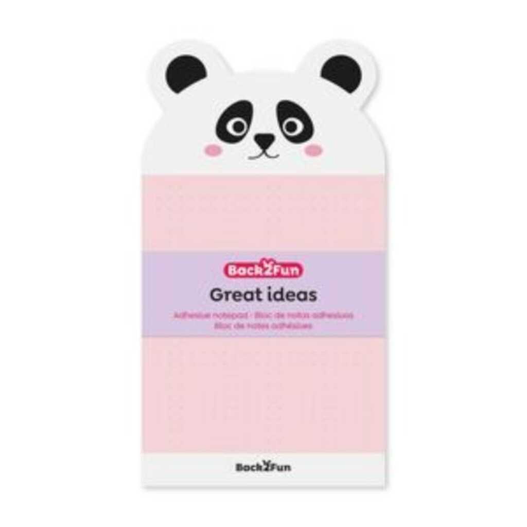 bloc notas adhesivas panda b2f