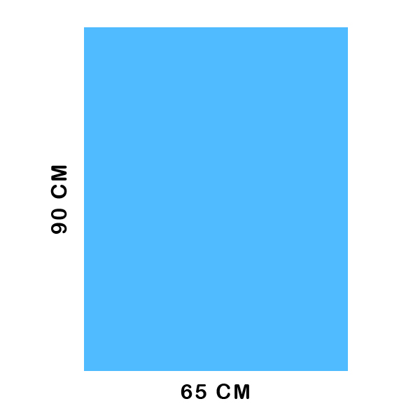 bolsa disfraces tejido 65x90 60g azul