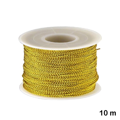 rollo 10m cordon dorado 1mm