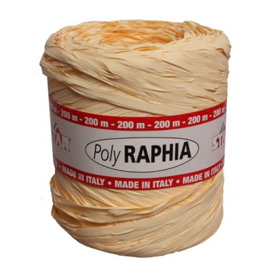 rollo 200m r.5400 rafia crema