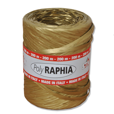 rollo 200m r5400 rafia oro