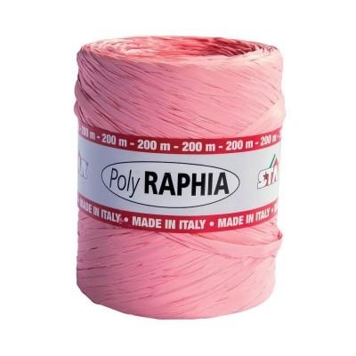 rollo 200m r5400 rafia rosa