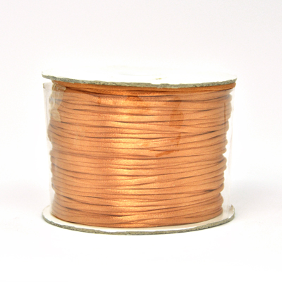 rotllo cordo setinat 2mm taronja