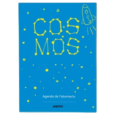 agenda escolar cosmos con espiral catala