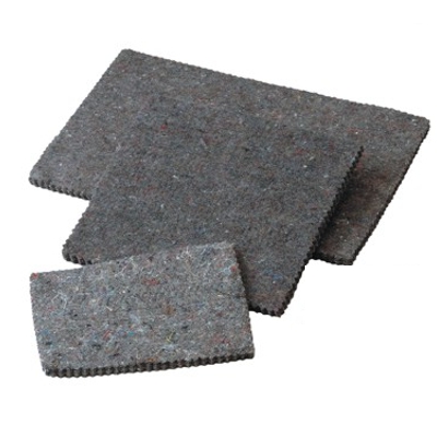 felpa negra de 20x30 para punzon