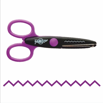 tijeras zig-zag pequeâ¥as