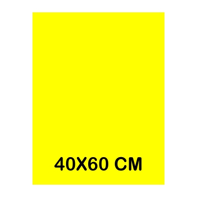 goma eva groc fluorescent 60x40cm 2mm