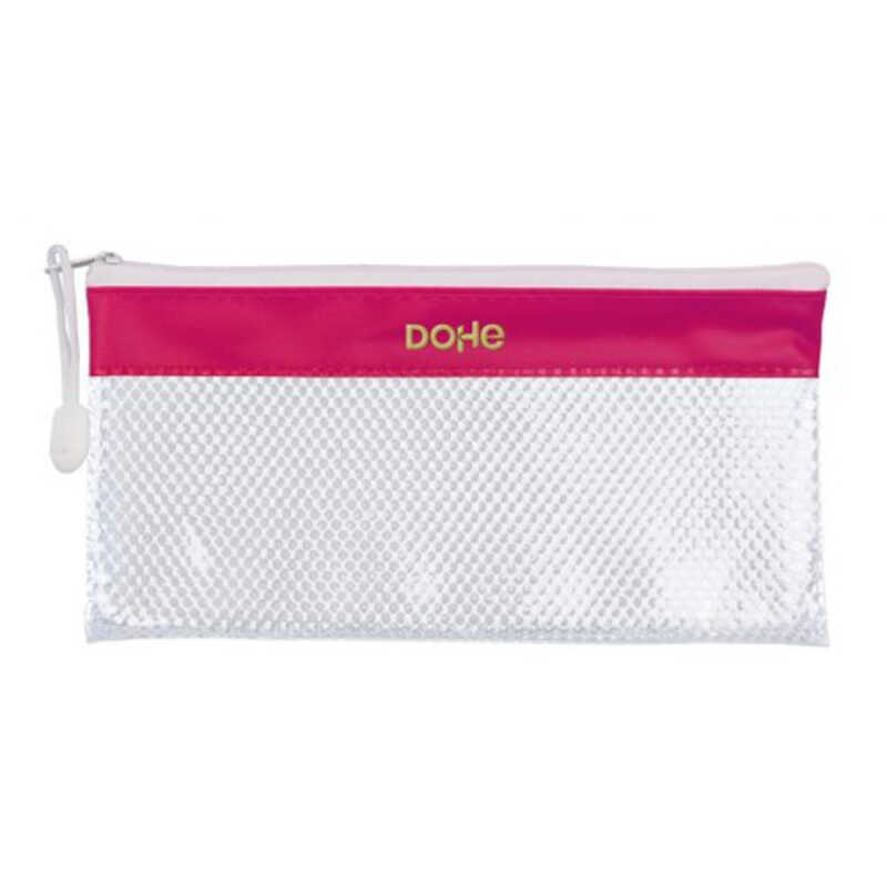 bolsa c/cremallera 11x22cm pvc transp/rs