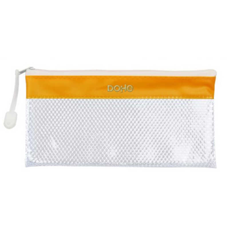 bolsa c/cremallera 11x22cm pvc transp/am