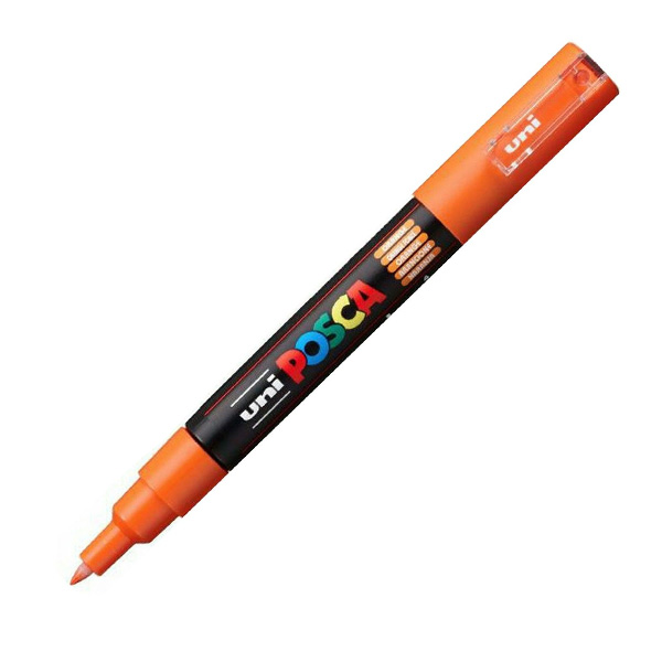 rotulador posca pc-1m naranja