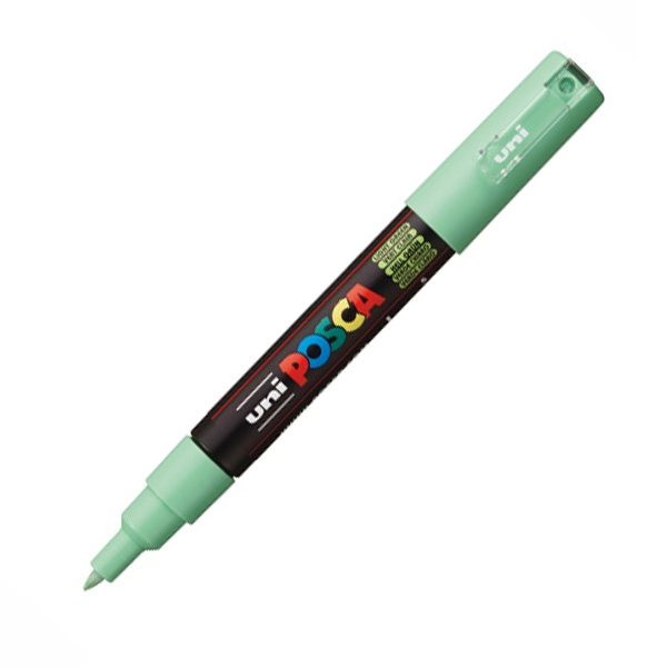 rotulador posca pc-1m verde claro