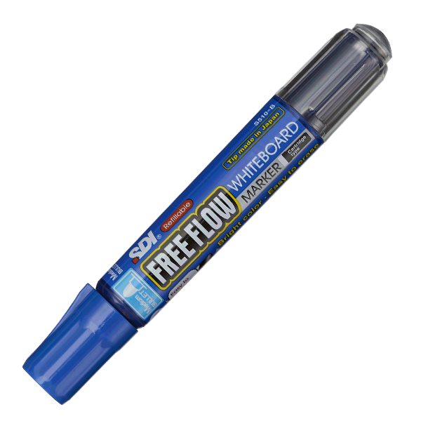 retolador pissarra recarregable blau