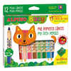 caja 12 colores gruesos alpino  caja 12 colores gruesos alpino