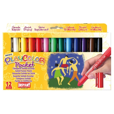 caja 12 tempera playcolor 5gr c/variados