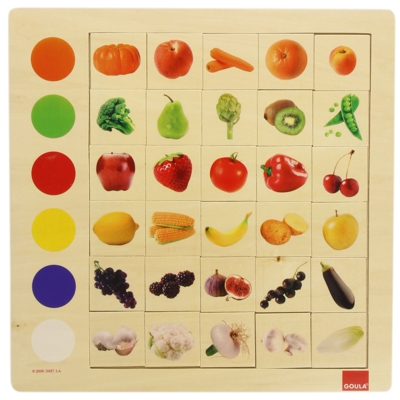 encaje 30 piezas observacion colores