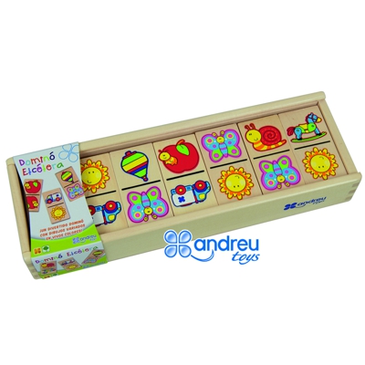 domino de fusta figures