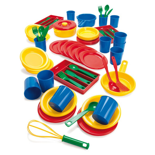 juego 82 accesorios para vajillas