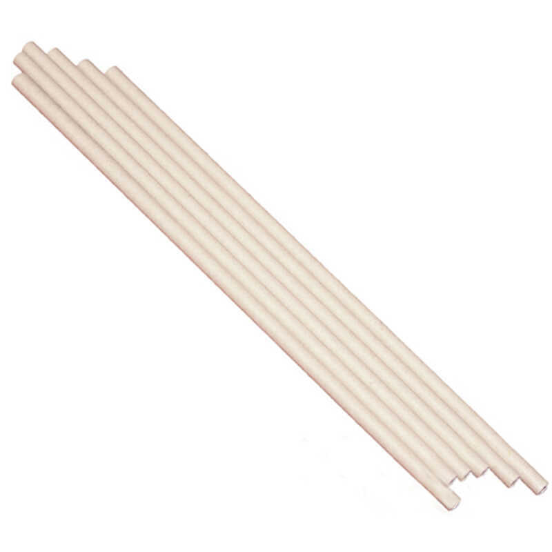 pack 25 pajitas de papel 20cm. kraft