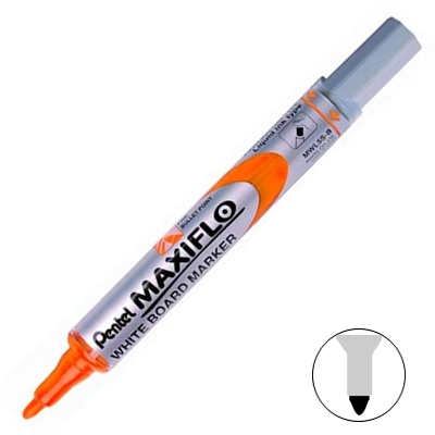 retolador pissarra pentel taronja