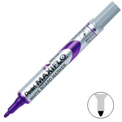 retolador pissarra pentel violeta