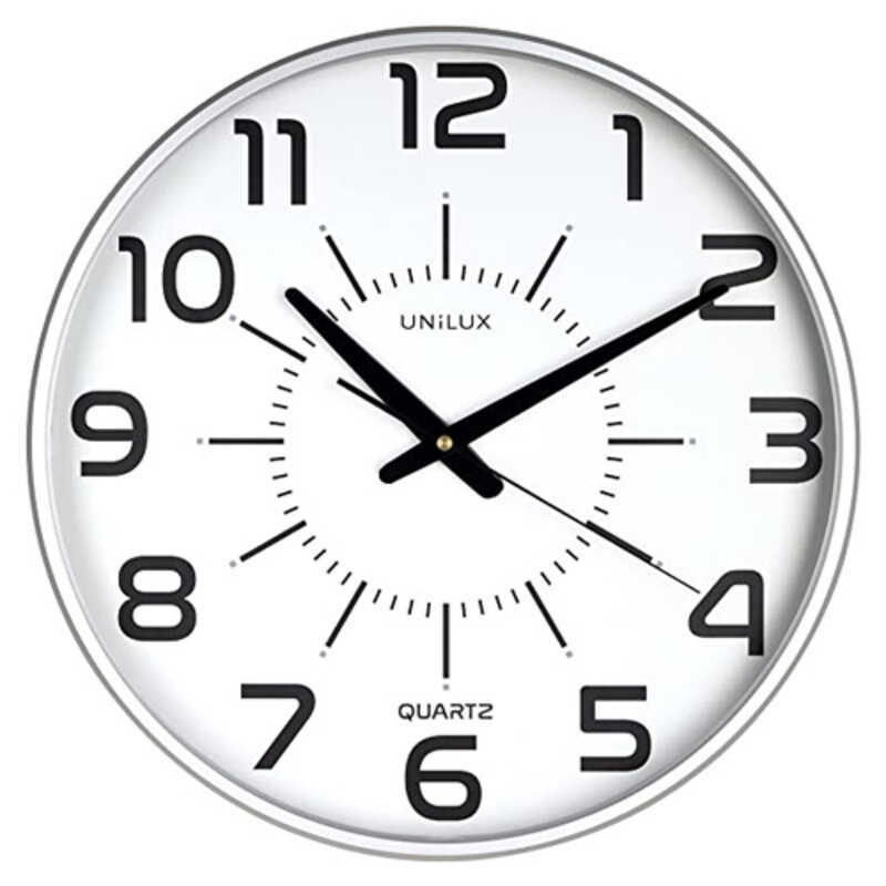 reloj pared maxi pop 37\'5cm unilux gris reloj pared maxi pop 37\'5cm unilux gris