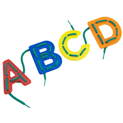 bote 104 letras 7cm + 24 cordones