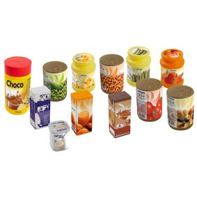 bolsa 12 piezas envases plastico