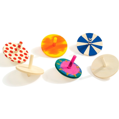 peonzas de madera para decorar 5cm diam.