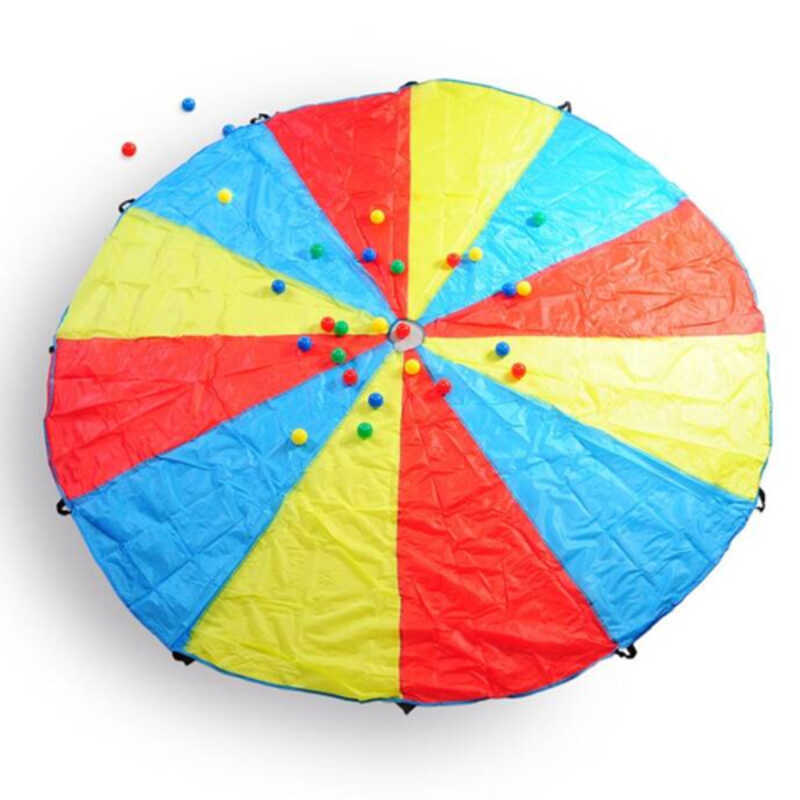 paracaigudes 3m 12 manecs+24 boles plast