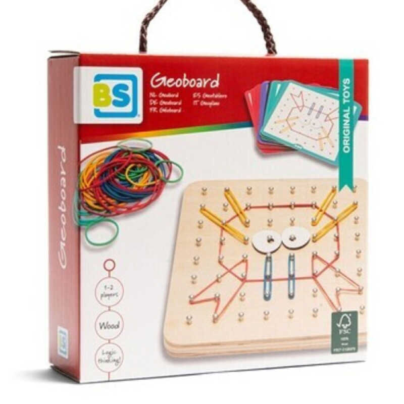 geotablero madera + 20 cartas