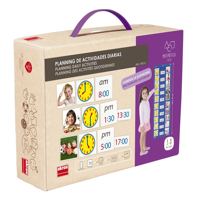 planning de actividades diarias