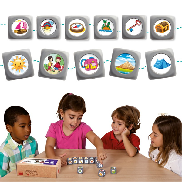 dados para crear historias