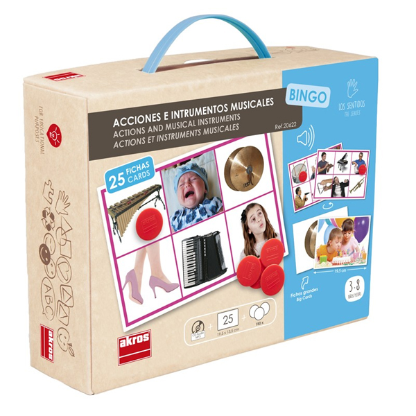 bingo: acciones e instrumentos musicales
