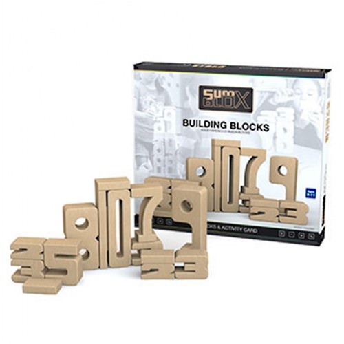 juego numeros madera sumblox kit familia