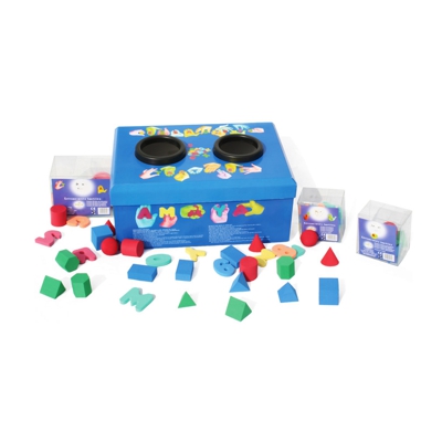 juego sensaciones tactiles num/letr/geom