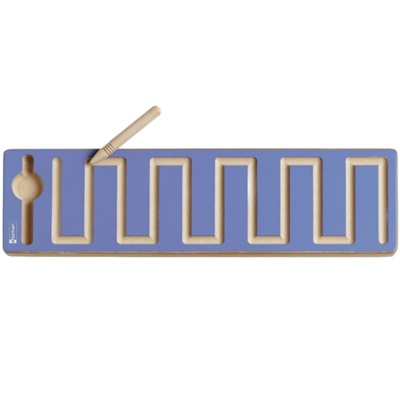 pista grafica de madera las almenas