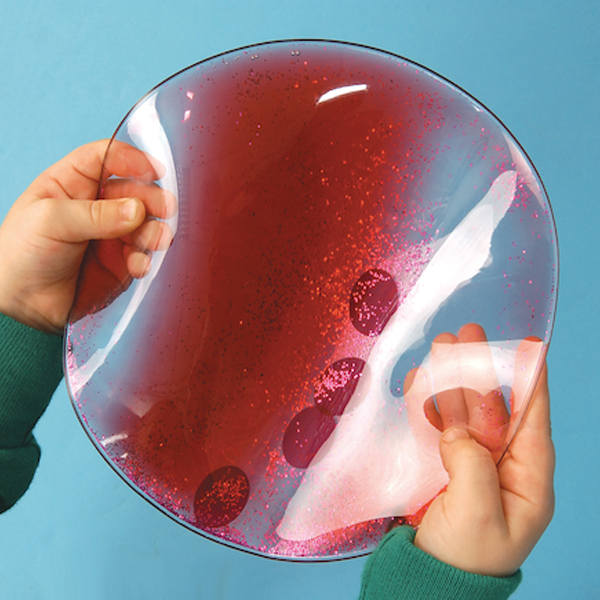 pack 7 circulos 19cm con gel y brillo