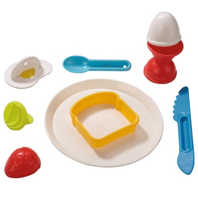 molde 8 piezas accesorios desayuno