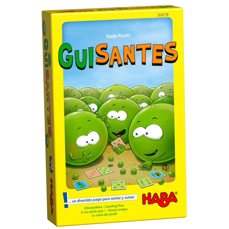 juego conta guisantes haba