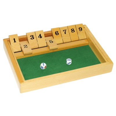 juego shut the box