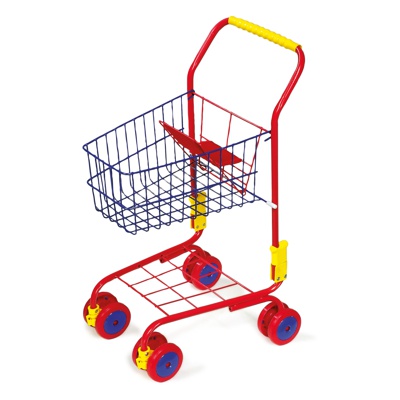 carreto de compra metal.lic infantil