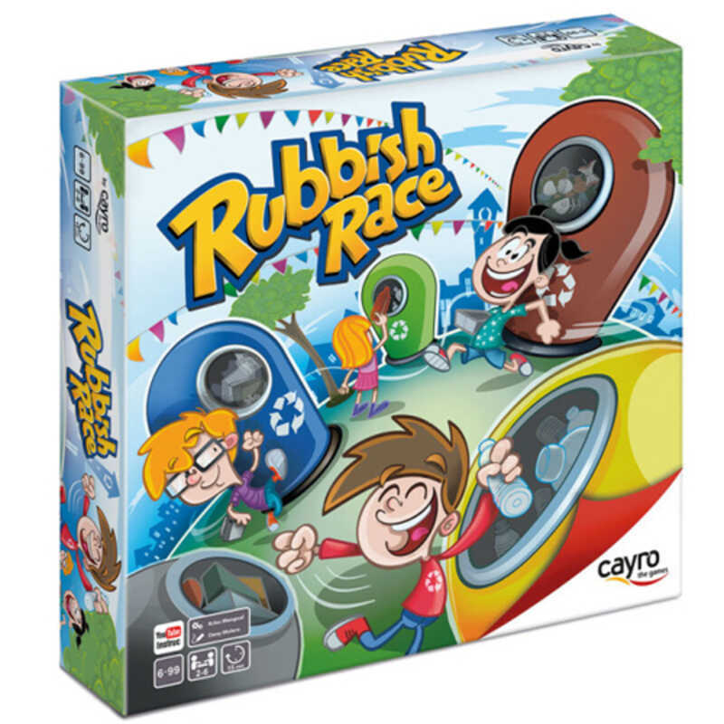 juego rubbish race