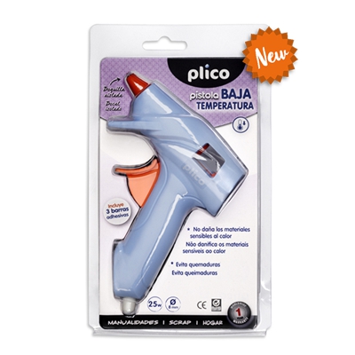 pistola silicona mini baja temperatura