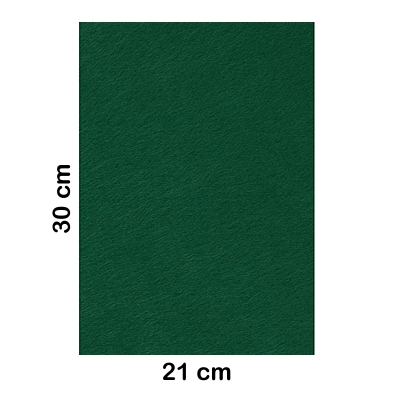 lamina fieltro 20x30cm 2mm verde hoja