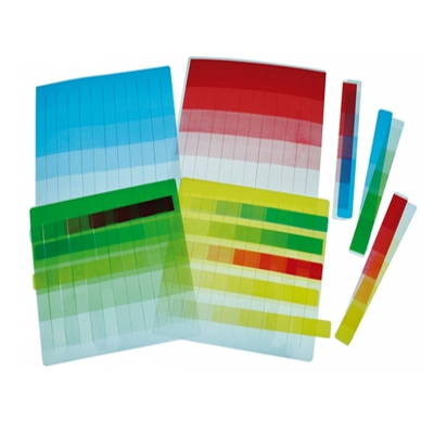 pack 4 bases+16 tiras para mezclar color